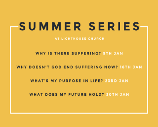 Why Doesn’t God End Suffering Now? – Talk 2 – Summer Series 2022